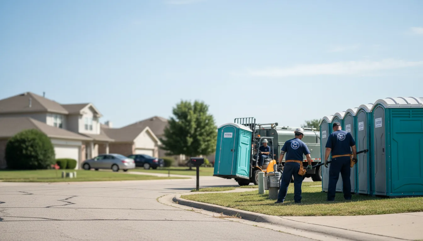 Porta Potty Rental in Zoar, OH near me